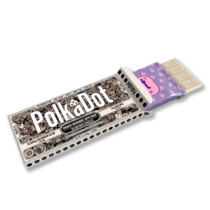 PolkaDot Cookies and Cream Belgian Chocolate Bar