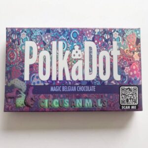 Polkadot Circus Animals Chocolate Bar