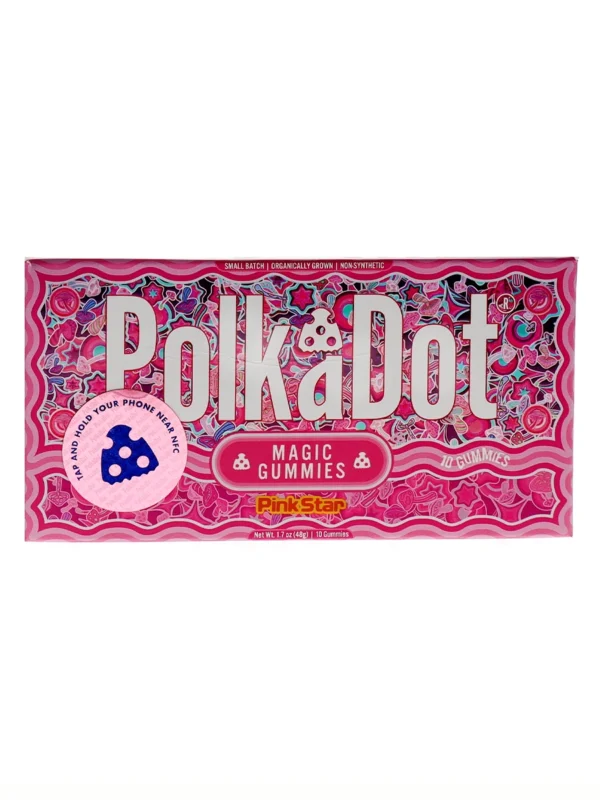 Buy Polkadot Gummies Pink Star Online