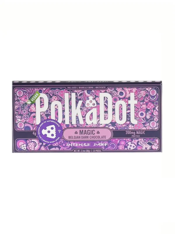 Polkadot Intense Dark Belgian Chocolate Bar