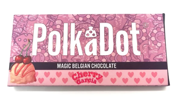 Polkadot Jerry Garcia Belgian Chocolate Bar